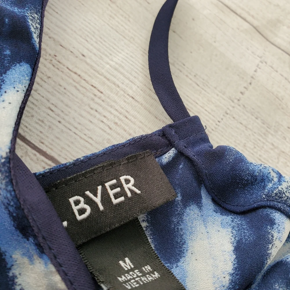 A. Byer flowy tie dye tank top. Size medium. - Picture 6 of 8